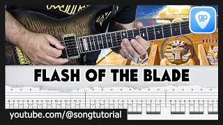 Iron Maiden | Flash of the Blade | TAB | Guitar Cover | Lesson