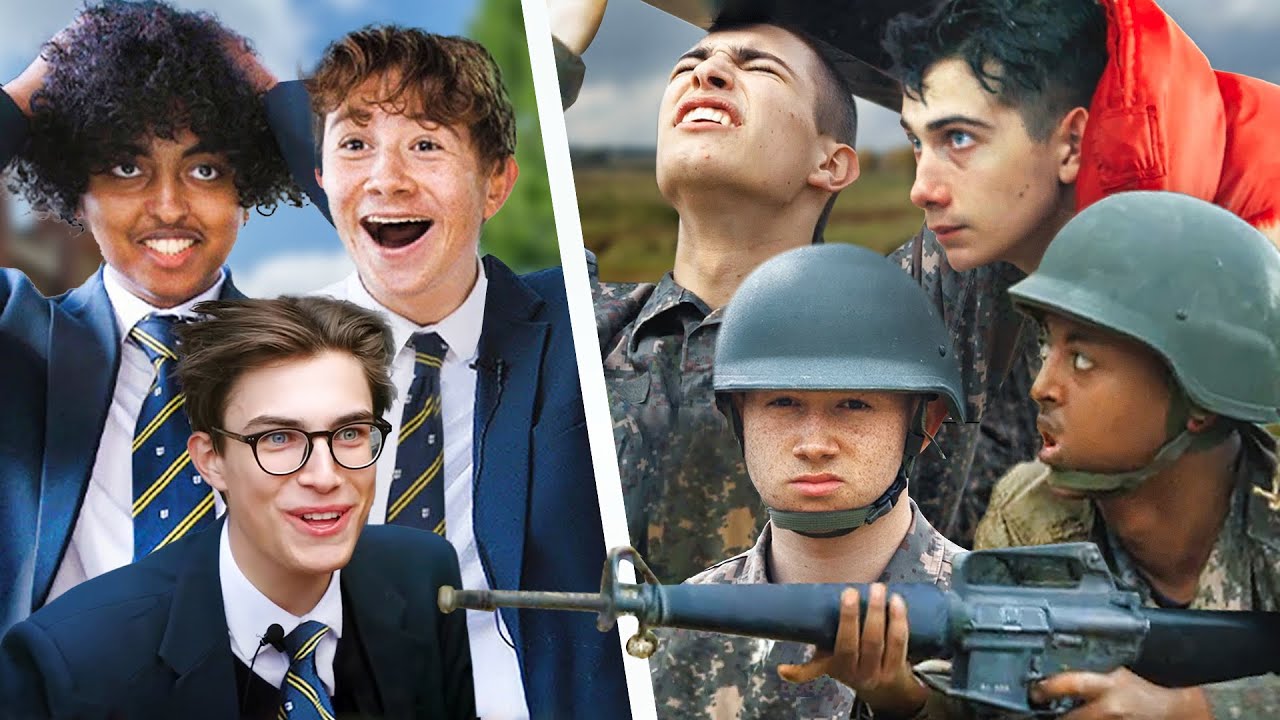 British Highschoolers Reunite! You’re going to Korean Military Service!!