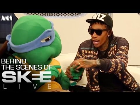 Wiz Khalifa Chills with Ninja Turtle and Defines Blacc Hollywood!