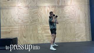 How to do a devil press