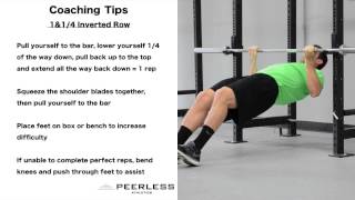 62. 1&1/4 Inverted Row