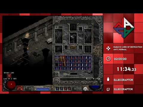 ARPGME 2017 - Diablo II: Lord of Destruction Any% Normal by Ellieceraptor