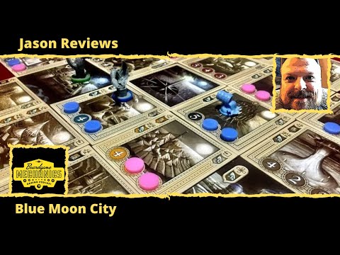 Jason’s Board Game Diagnostics of Blue Moon City