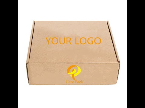 Kraft paper printed export cartons, rectangle