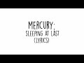 Sleeping At Last - Mercury (Lyrics) 