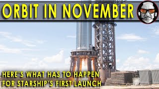 Starship will fly in November!!  If all of this happens first...