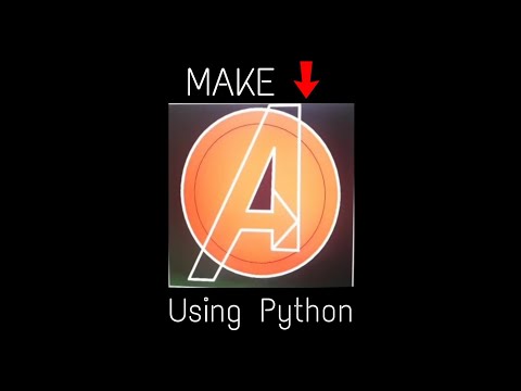 Make Avengers Logo Using Python Shorts Learn To Code