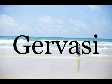 How To Pronounce Gervasi🌈🌈🌈🌈🌈🌈Pronunciation Of Gervasi