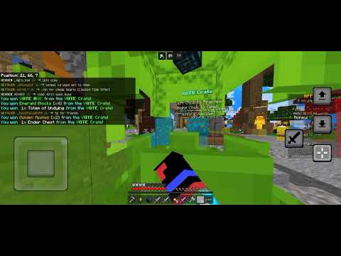 EPIC! Crying legend opens 100 vote crate key on Minecraft SMP