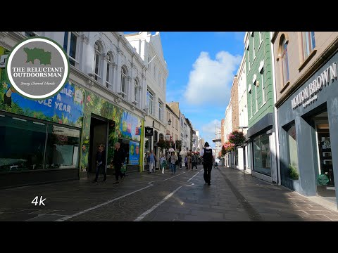 A walk Around Town - St  Helier, Jersey - Part 2 #jersey #walking #travel