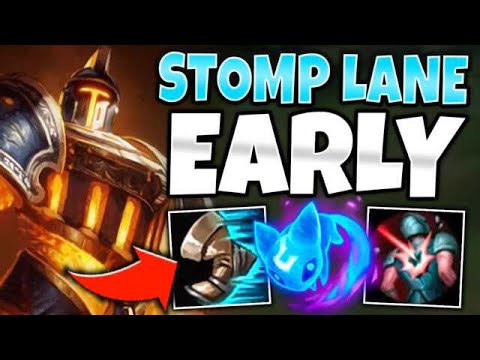 #1 XERATH WORLD BEST EARLY GAME BUILD PERIOD! (DESTROY LANE) - League of Legends