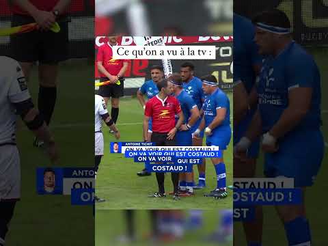 TOP 14 - J2: Tichit très chaud pour faire une mêlée 😅