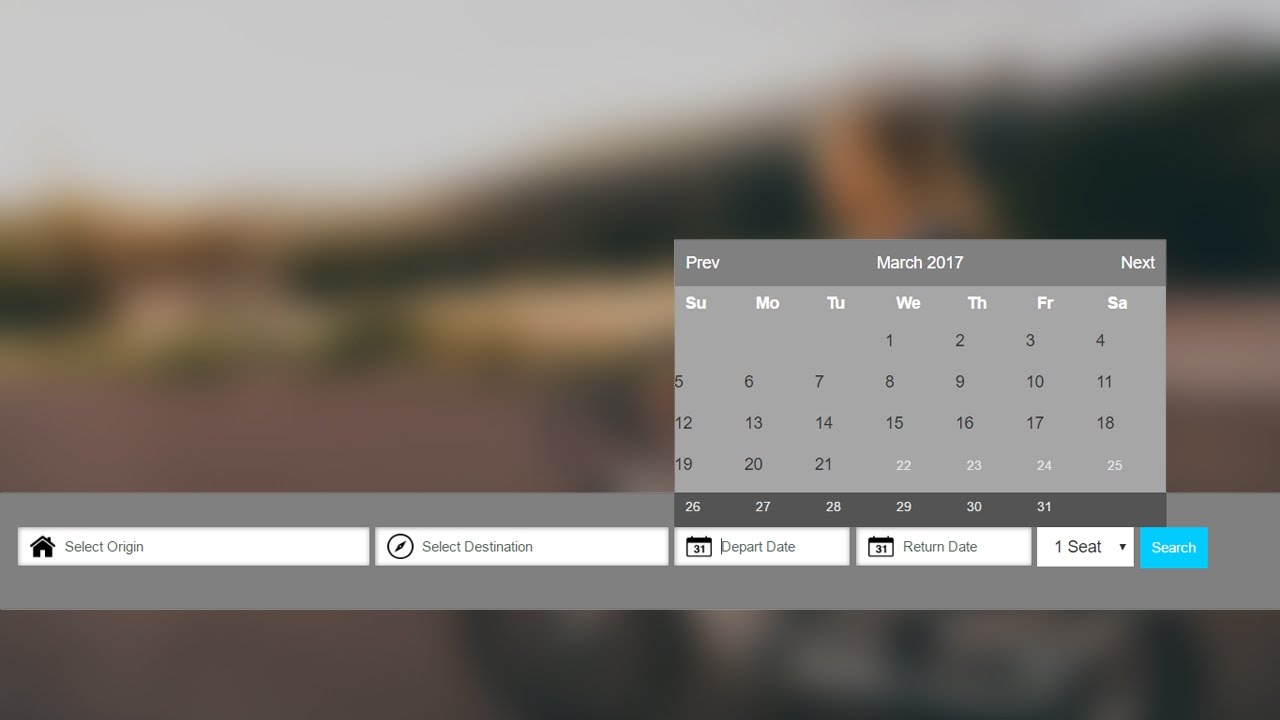 Jquery Datepicker | Disable Previous Dates Using Jquery & Jquery UI