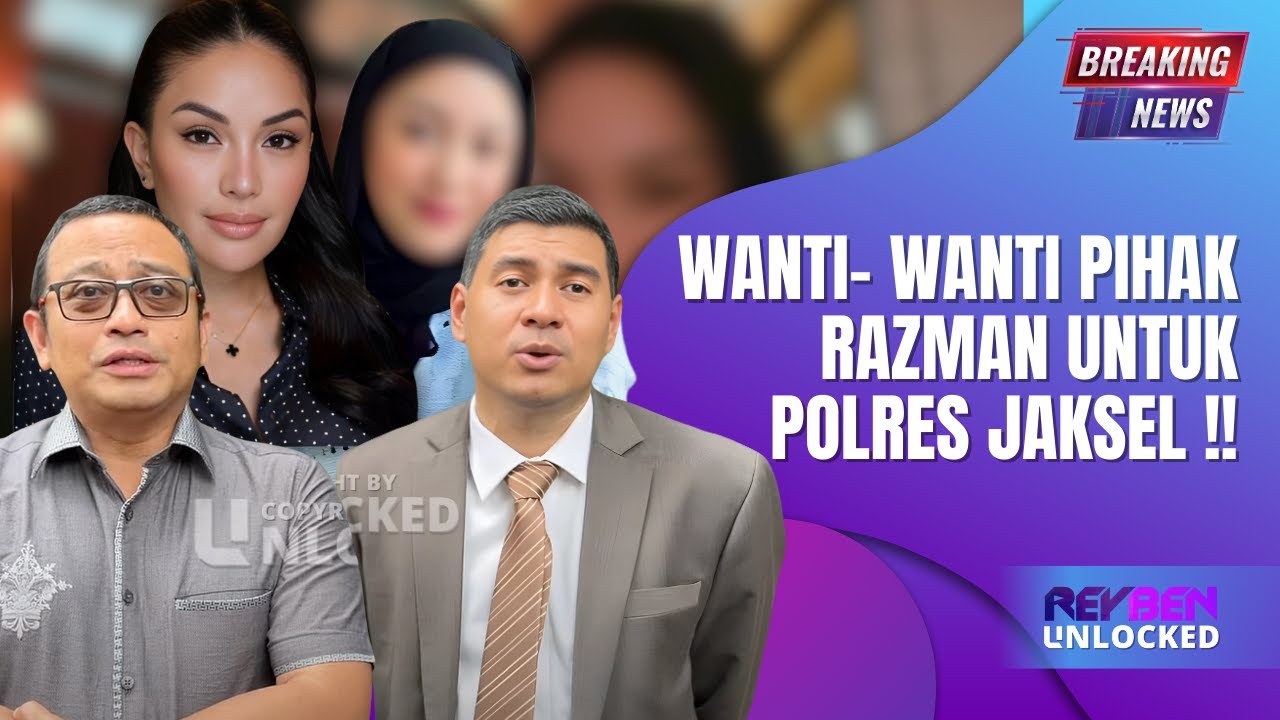 Desakan Razman ke Polres Jakarta Selatan untuk Usut Penganiayaan Nikita Mirzani