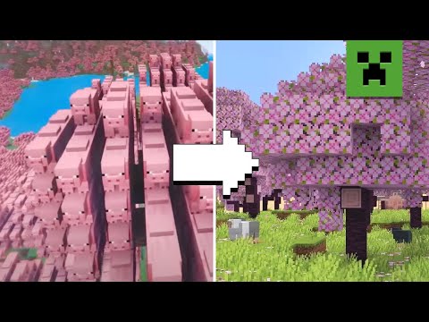 Minecraft - Minecraft 1.20: Sniffer Secrets & Cherry Groves