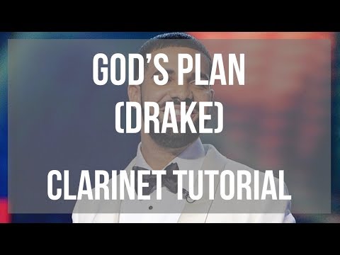 How to play God's Plan by Drake on Clarinet (Tutorial)