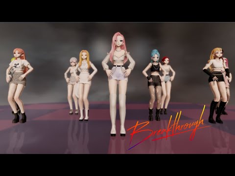 [MMD] TWICE - Breakthrough (9p full version)