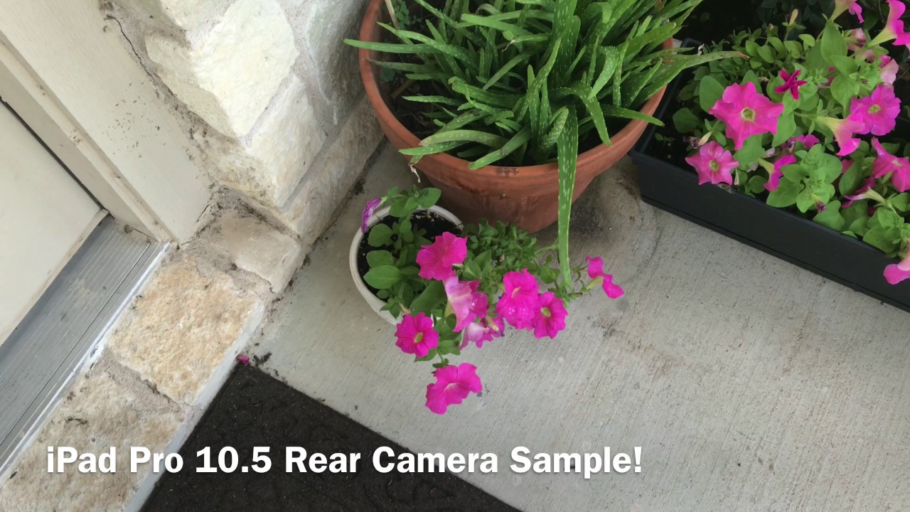 iPad Pro 10.5 Camera Review! 4K