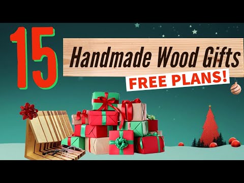 15 Small Weekend Woodworking Projects. FREE PLANS.