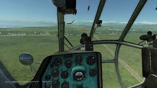 DCS Mi 8MTV2 #02 Cockpit Views and First Flight Gameplay 60 FPS