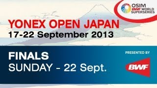 FINAL -- WD -- C. Pedersen / K. Rytter Juhl vs. Ma J. / Tang JH -- 2013 Yonex Open Japan
