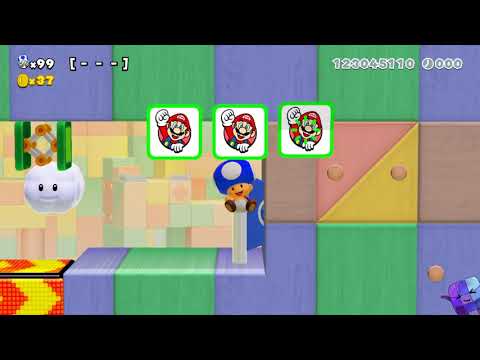 Super Mario Maker 2 🔧 Endless Challenge 4361 - 4368