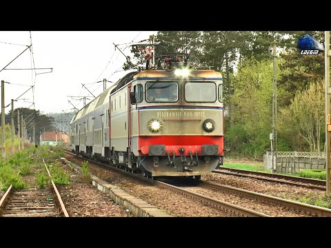 Trenul Regio R4205 Vatra Dornei-Beclean pe Someș-Bistrita Nord in Gara Șintereag - 17 Aprilie 2025