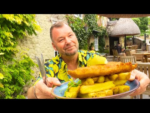 Best fish and chips in Devon, The masons arms Branscombe.