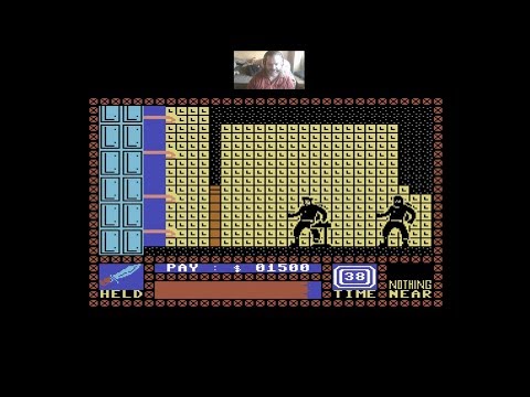 Lukozer Retro Game Review - 551 - Saboteur - Commodore 64