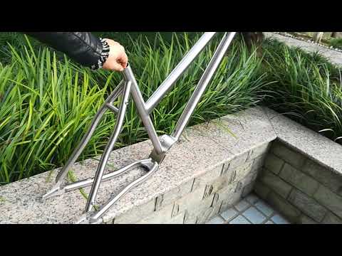 Titanium mtb bike frame with Pinion-----XACD Titanium cycles custom