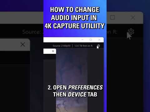 Changing Audio Inputs on Elgato Capture Cards #Shorts