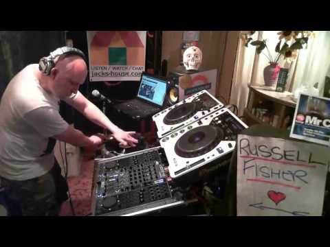RUSSELL FISHER live on Jacks TV (DJ Set Deep Minimal Tech / House)