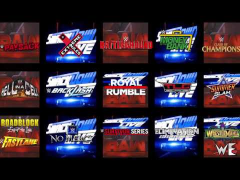 Predictions Of The PPVS WWE 2017 | By Willy Editions Live 2017 HD WEL