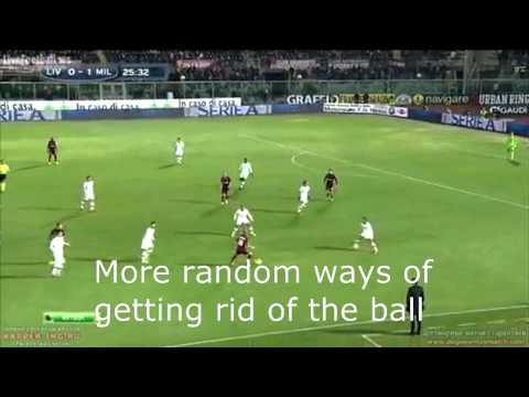 Easily giving away possession against Livorno.
