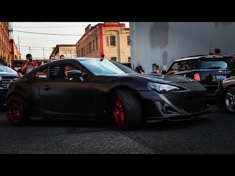 2JZ Swapped Widebody BRZ Build In 5 Minutes!
