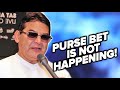 RYAN GARCIA DAD SAYS "PURSE BET" A NO GO! CLAIMS GERVONTA SCARED OF RYAN!
