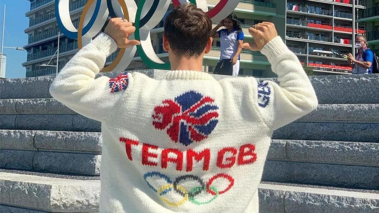 How knitting became Tom Daley's 