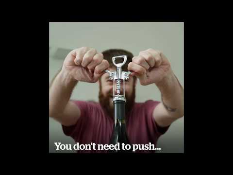 Electric Wine Opener With Foil Cutter And Vacuum Stopper