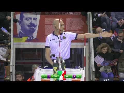 SuperLega: Sir Perugia- Ravenna 3-0 Highlights