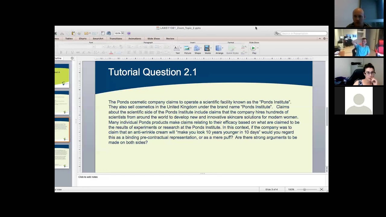 Australian Contract Law Tutorial: Agreement