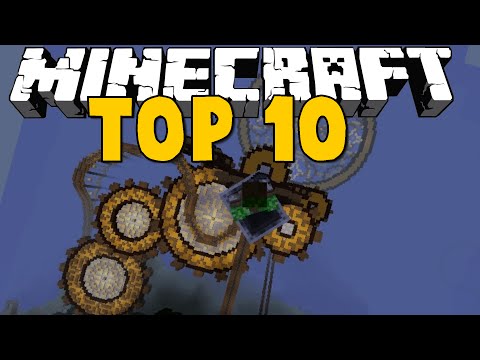 MC Naveed - Minecraft - Top 10 Minecraft Roller Coasters - INCREDIBLE CREATIONS - Brothers Minecraft