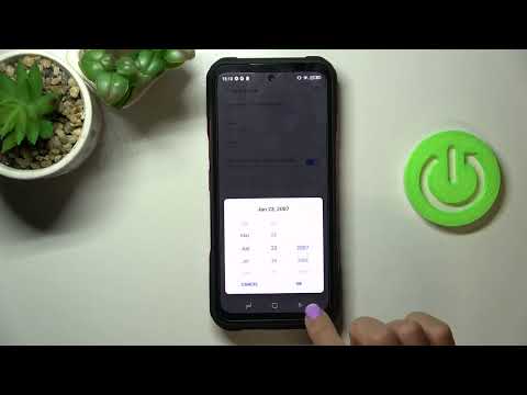 How to Change Date and Time on DOOGEE V20 - Set Up Date and Time