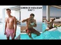 BIG GREECE HOLIDAY WITH THE BOYS! [Day 1]