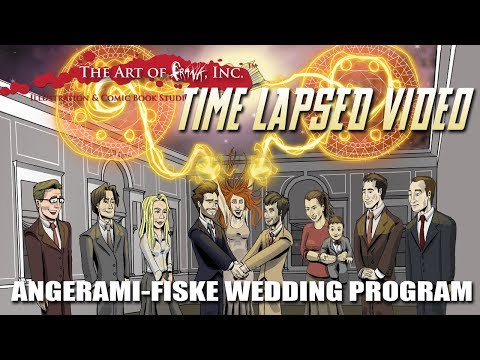 Angerami-Fiske Wedding Program Time Lapsed Video