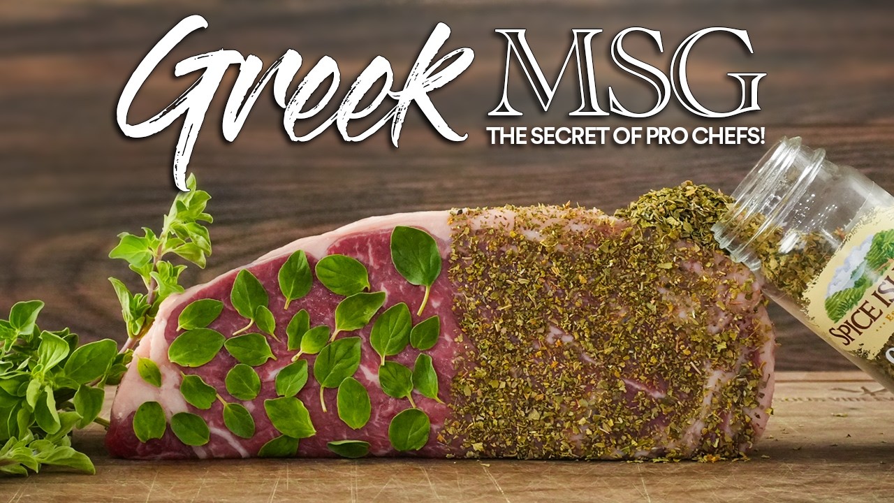 They all said THIS is why GREEK food is so good, so we tried!