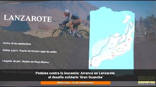 Pedaleando por Canarias contra la leucemia