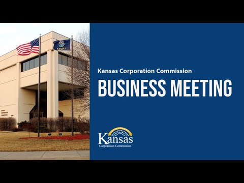 Business Meeting for Tuesday, March 16, 2021