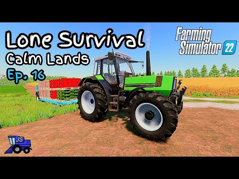Lone Survival - Calm Lands - Ep.16 - Farming Simulator 22 FS22 Xbox series S Timelapse