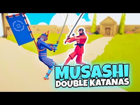 MUSASHI. DOUBLE KATANAS MASTER VS EVERY FACTION (CUSTOM)