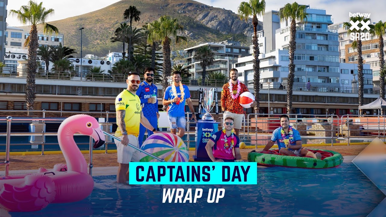 Where captains get the season started!